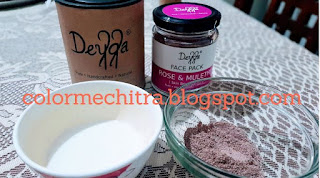 colormechitra.blogspot.com Deyga Rose & Mulethi Skin Brightening Pack