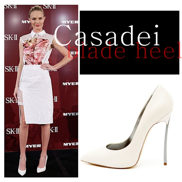 Kate Bosworth wearing Casadei Blade Heel