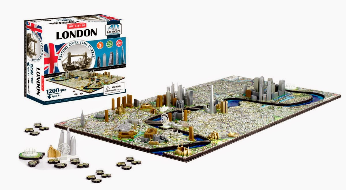 Puzzle 4D de la ciudad de Londres