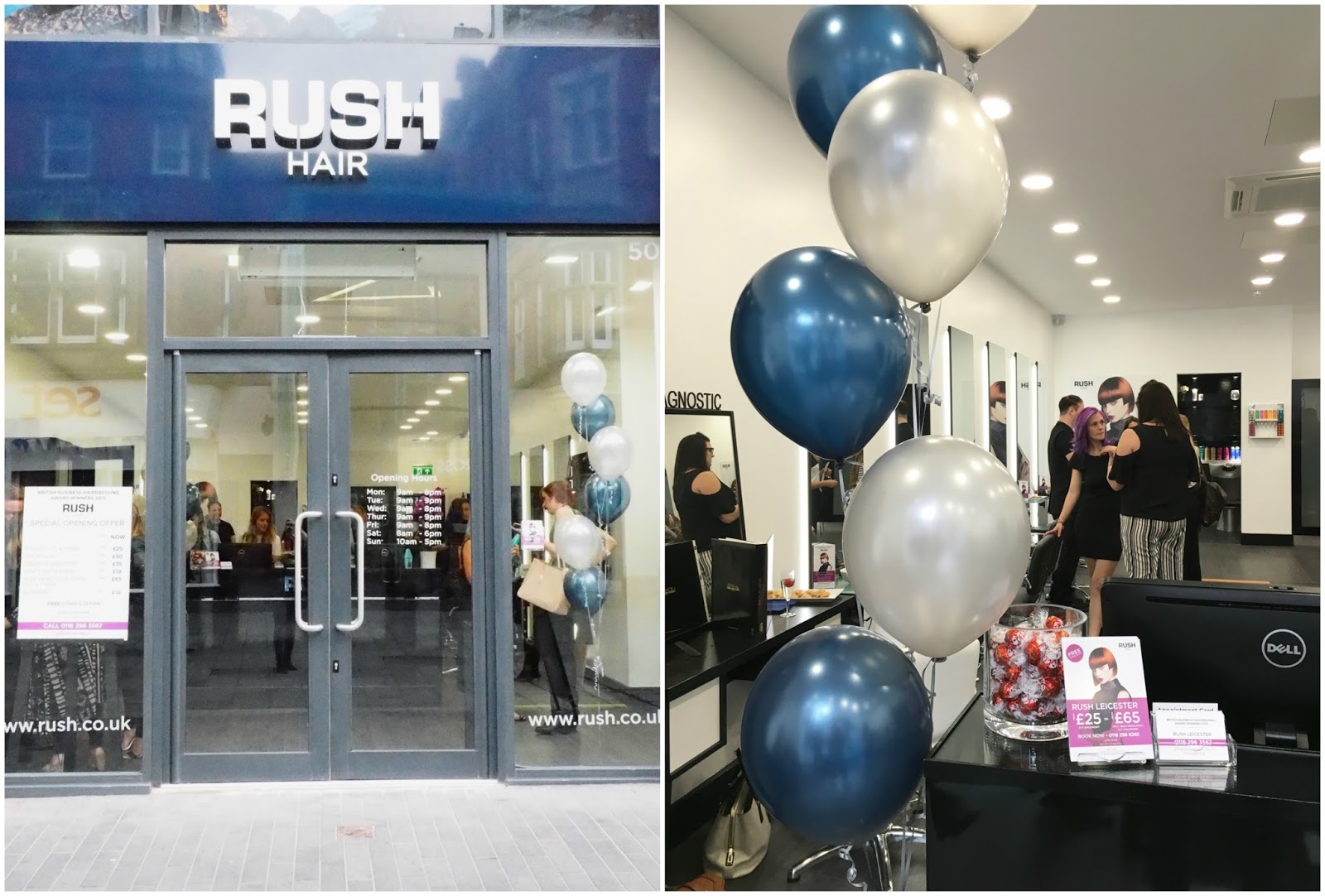 RUSH hair comes to Leicester Priceless Life Of Mine