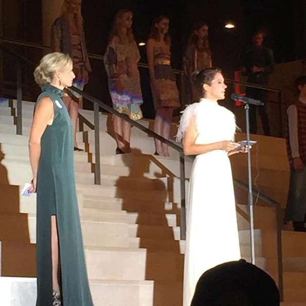 Crown Princess Mary of Denmark attended the awards ceremony of DANISH Design Talent - Magazine Prize 2015 at the National Gallery of Art 