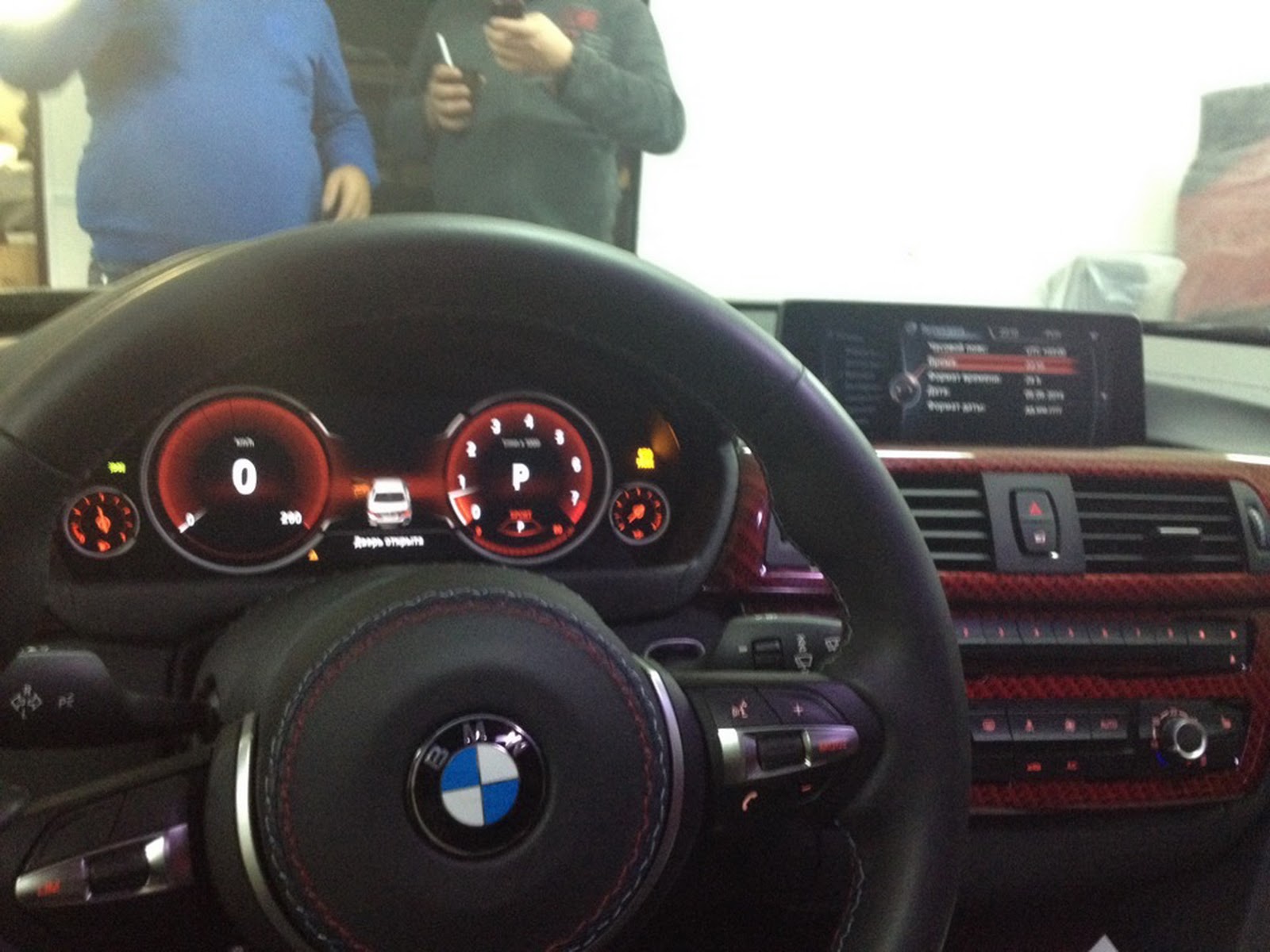 BMW 3-Series F30 Modded With 5-Series F10's Digital Instrument Panel