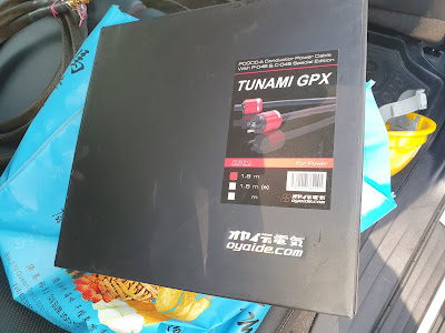 Oyaide tunami GPX power cord (used) 20190729_161444