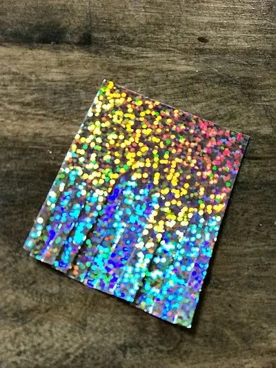 glittered cardstock