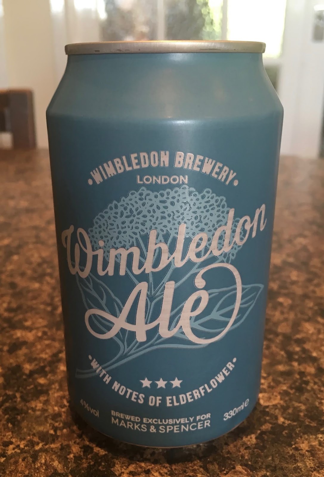 FOODSTUFF FINDS Wimbledon Ale (Marks & Spencer WimbledonBrew) By