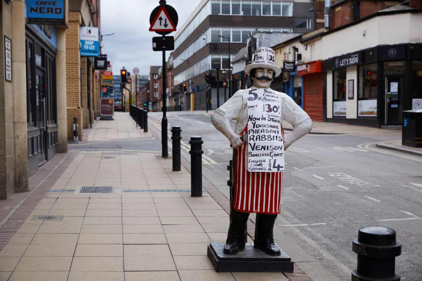 anna maria Butcher's shop in Sheffield, UK