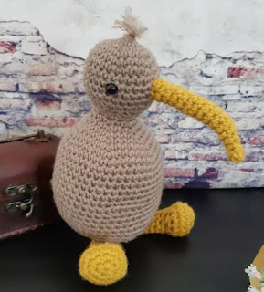 PATRON GRATIS PAJARO KIWI AMIGURUMI 43678