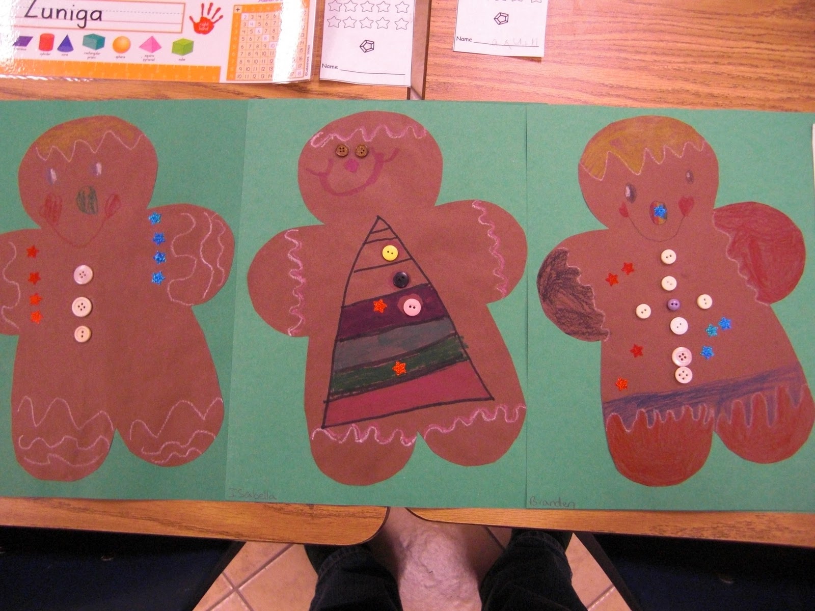 First Grade by the Sea Christmas Projects