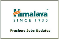 Himalaya Freshers Recruitment