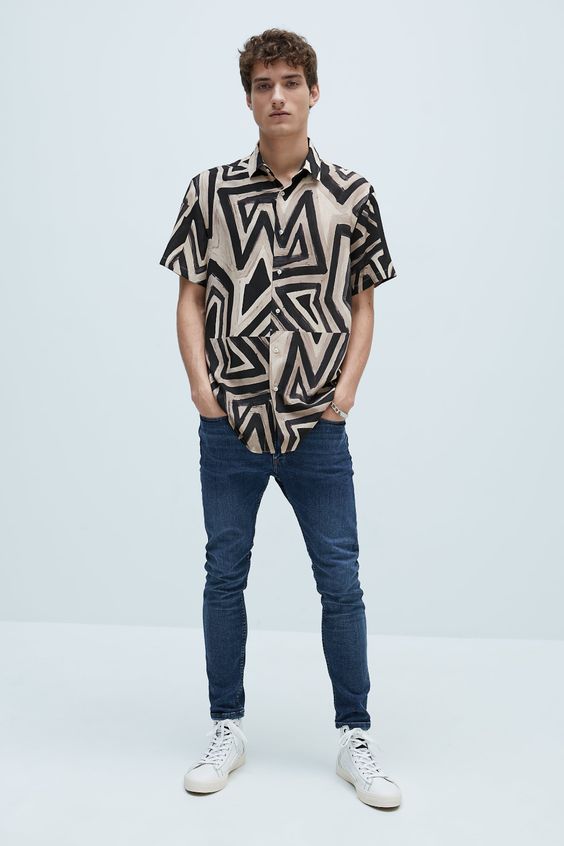 camisas masculinas moda 2021