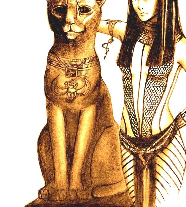 Bastet Cat Goddess Egypt