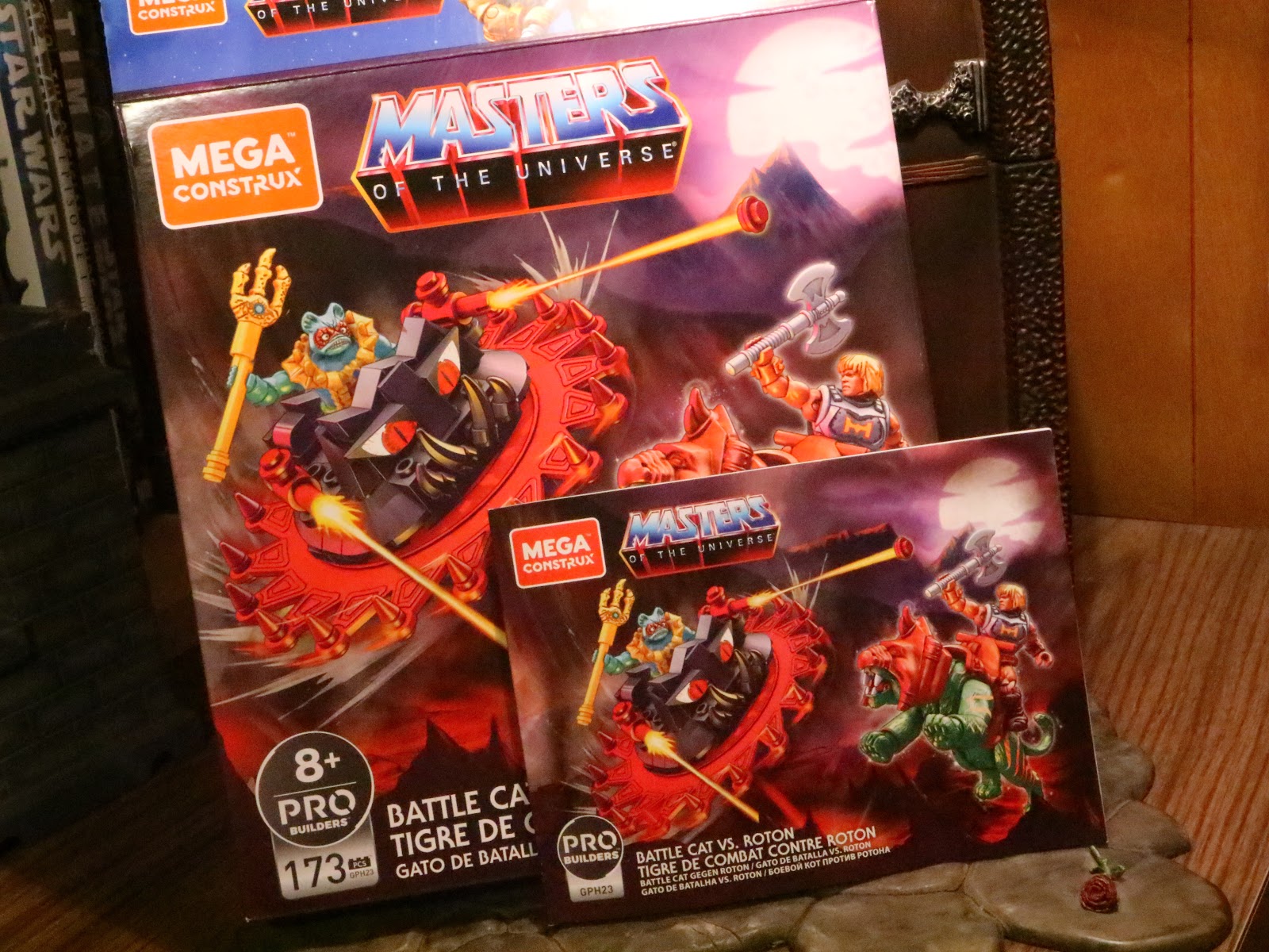 mega construx battle cat