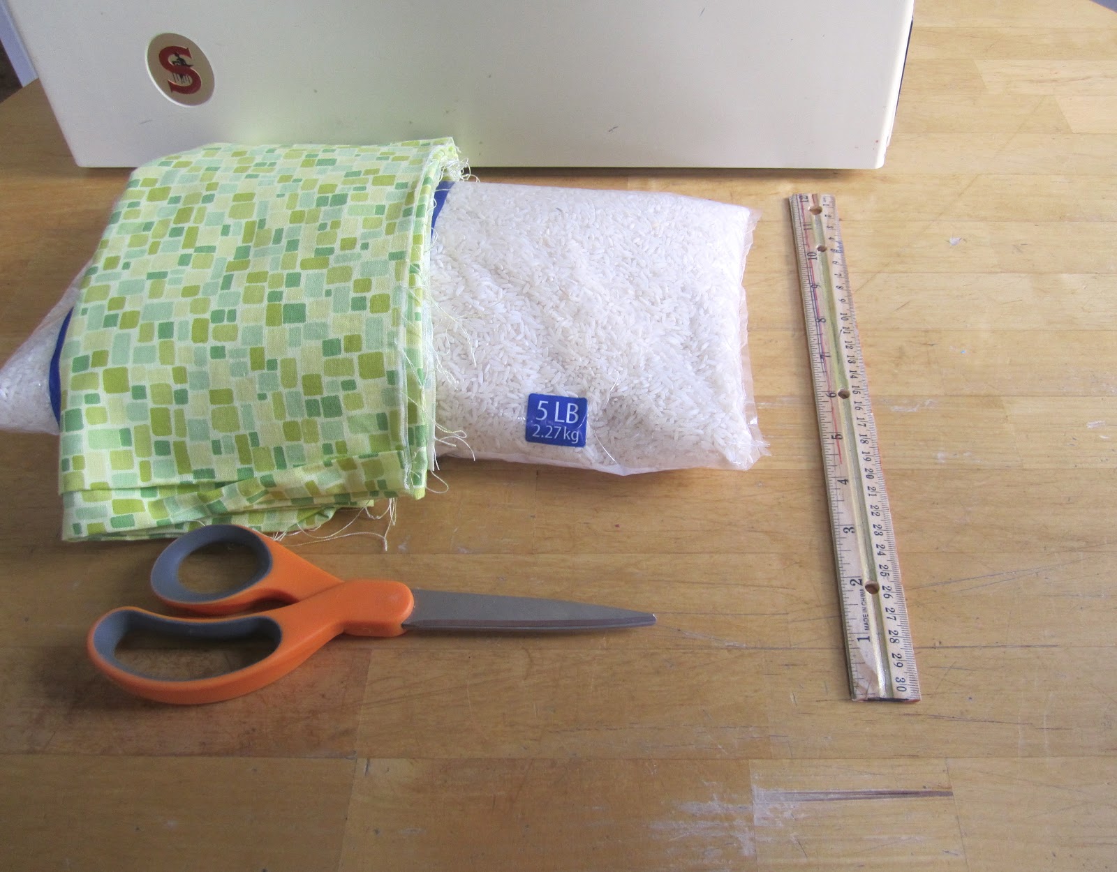 Clyde and Nora {Make It}...Relaxing Rice Bag