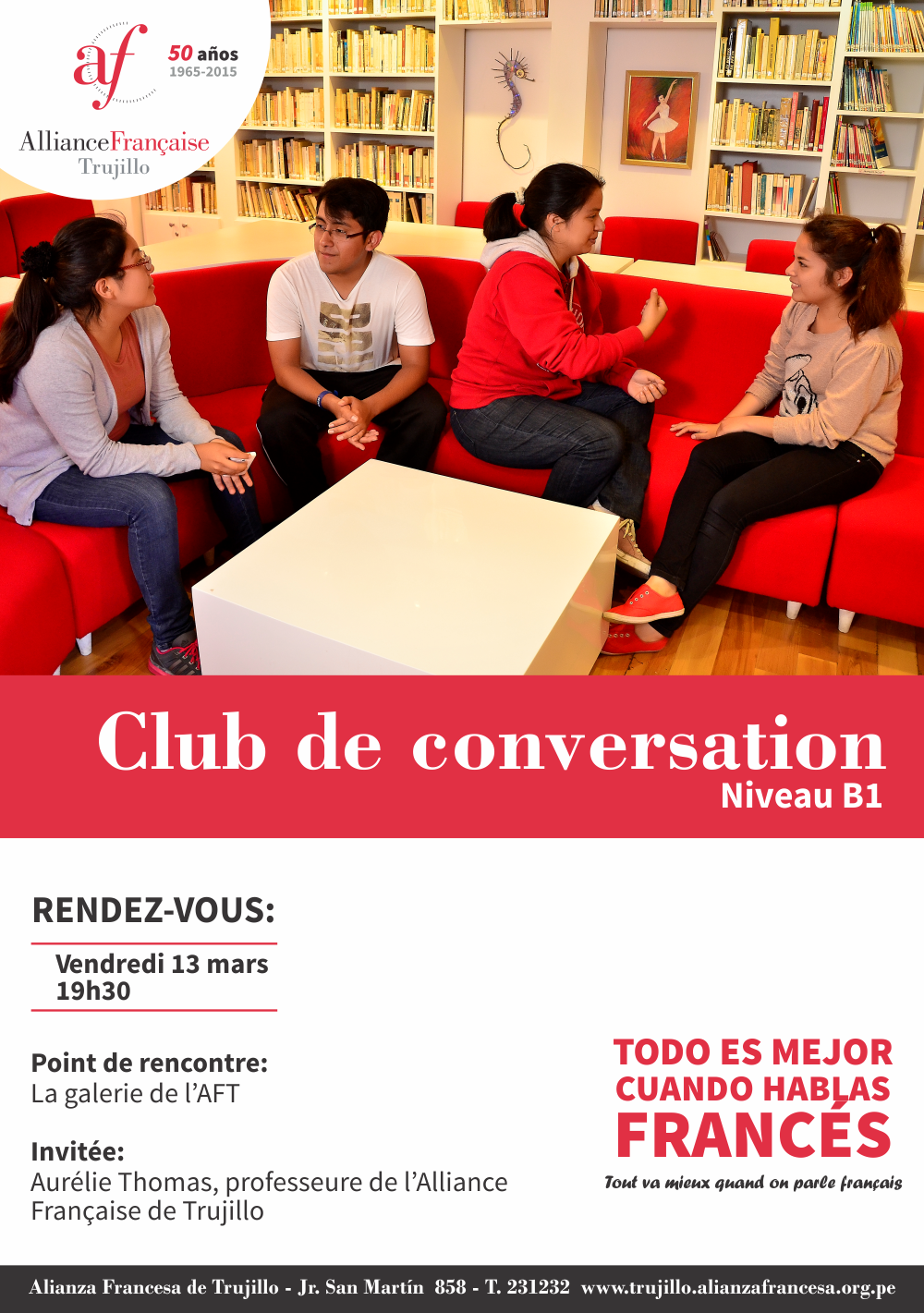 CLUB DE CONVERSACIÓN Agenda