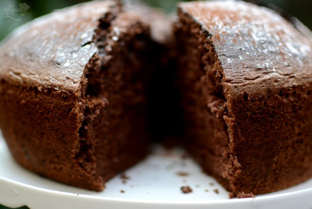 Chiffon Cake de Chocolate