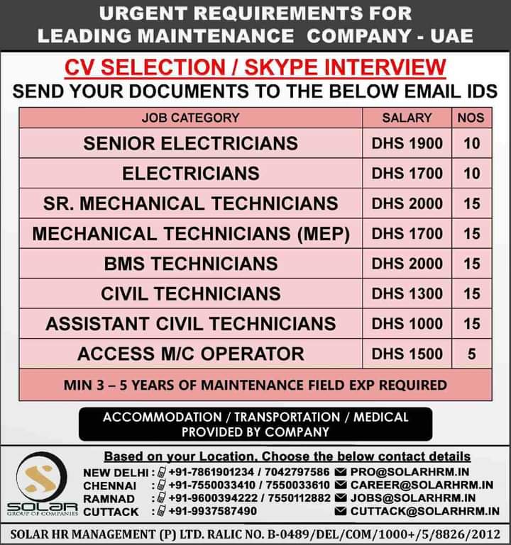 Gulf Overseas Jobs 17 September Gulfjobpaper Com Assignments Abroad Times India S No 1 Job Site