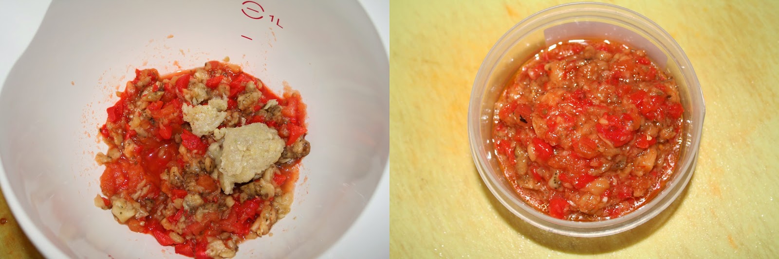 Auberginen Paprika Kaviar