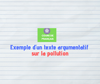 argumentatif exemple pollution
