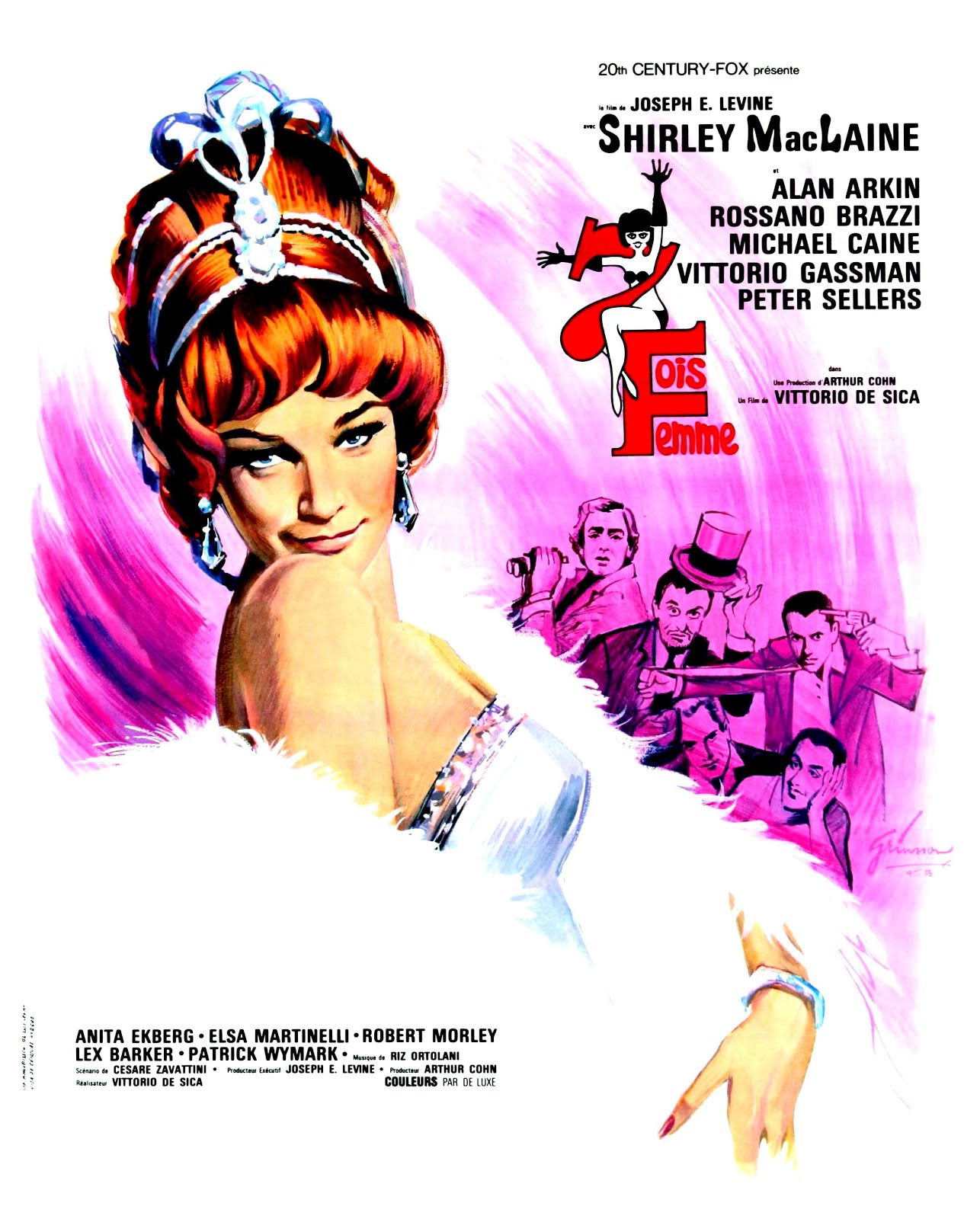 7 fois femme (1966) Vittorio De Sica - Woman times seven (10.10.1966 / 10.01.1967)