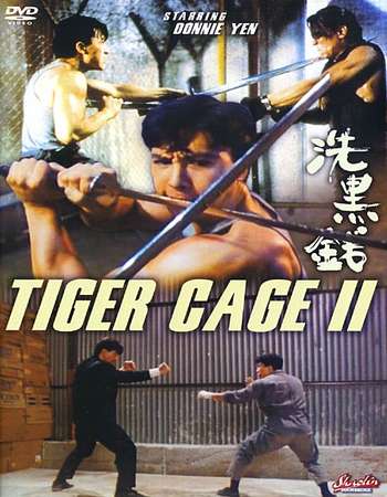 Poster Of Tiger Cage 2 1990 Dual Audio 300MB BRRip 480p Free Download Watch Online Worldfree4u