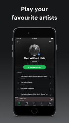 Download Spotify Music 5.7.0 IPA For iOS