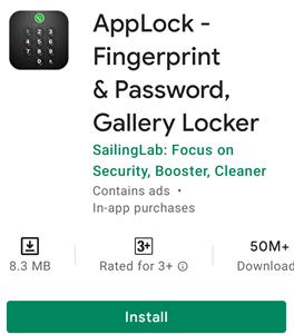 app lock install kare