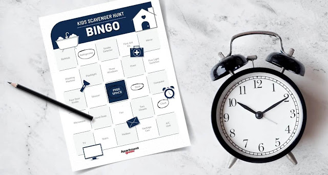 Free Printable Bingo Games to Help You Move
