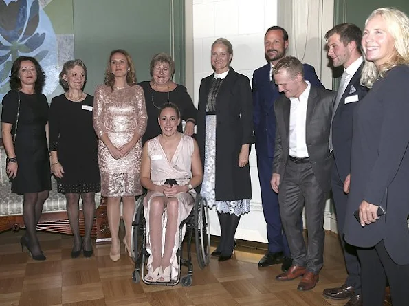 Norwegian teams in the Rio de Janeiro 2016 Olympics and Paralympics Princess Mette Marit wore Valentino dress