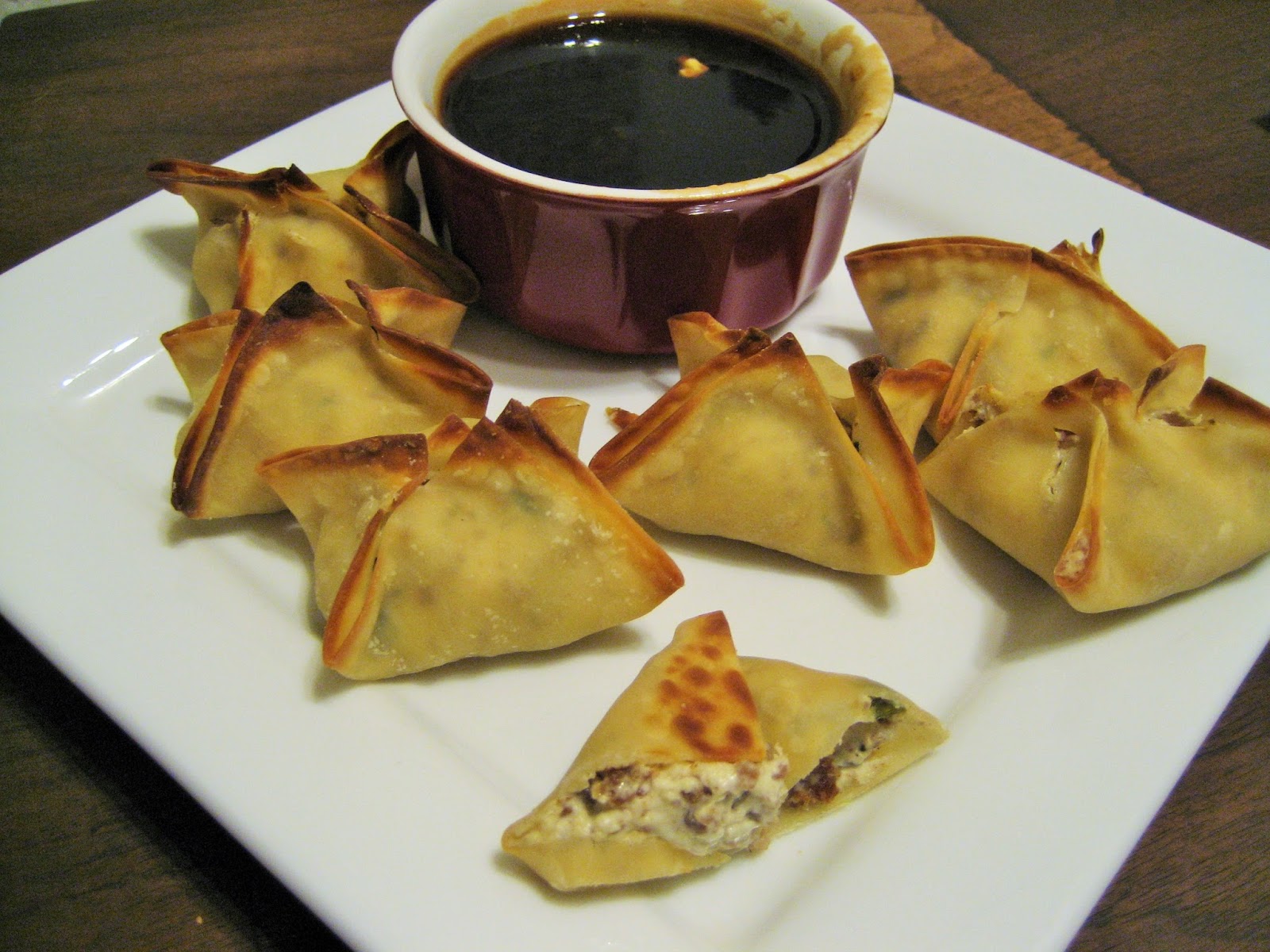 BLOG BY BINNS Pork And Cream Cheese Wontons