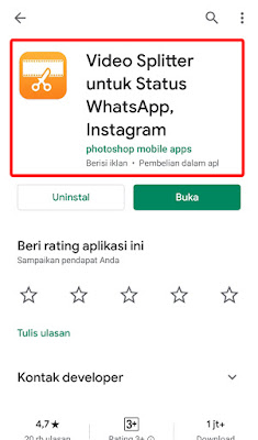 Cara Memotong Video Status Whatsapp
