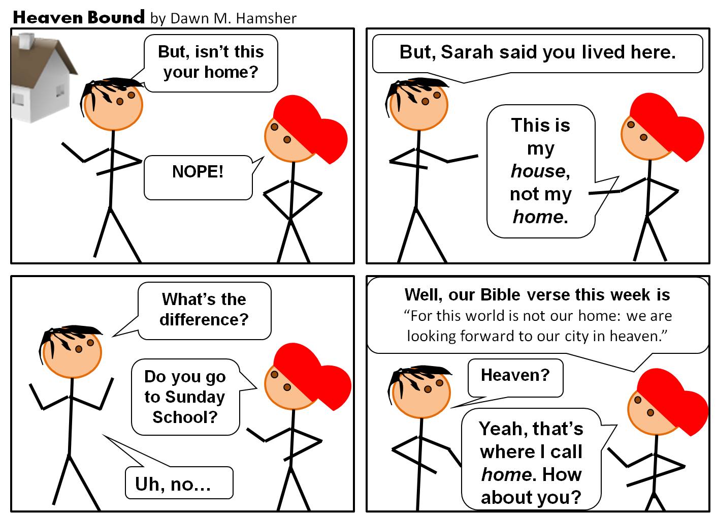 How to write a comic picture