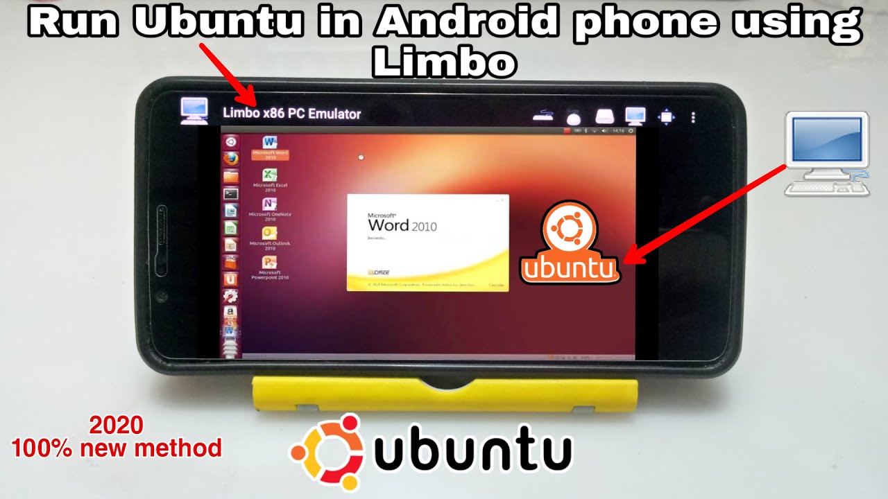 Run Ubuntu Os In Android Using Limbo Pc Emulator With Working Internet Software S