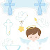 Boy in Light Blue: Free Printable Cake Toppers.