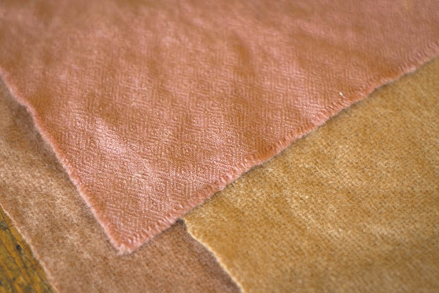 Akorn dyed fabric samples