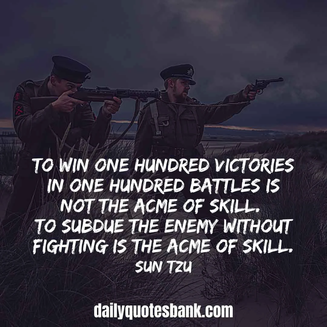 Sun Tzu Art Of War Quotes On Enemy, Strategy, Leadership
