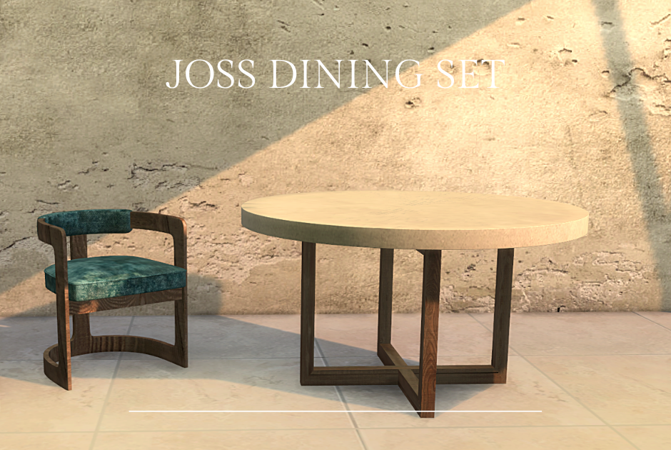 JOSS DINING SET Dinha