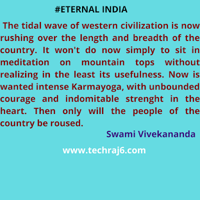 Eternal India Quotes By Swami Vivekananda