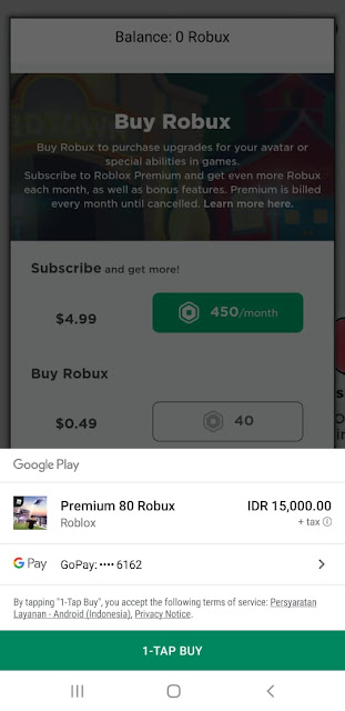 Berapa Harga Robux