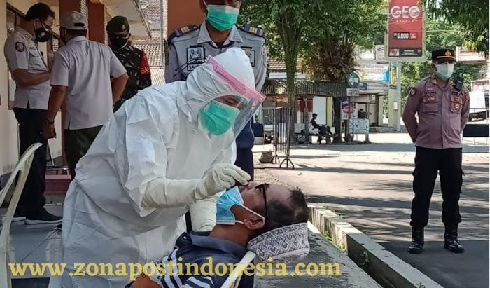 Test Swab Di tempat Terminal Pakusari Jember, Ditemukan Ada Yang Positif