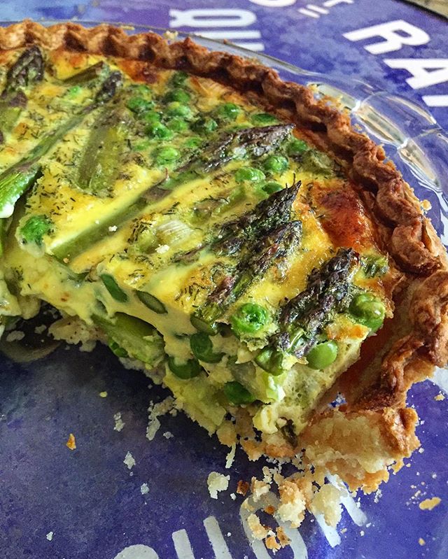 Another Asparagus Quiche