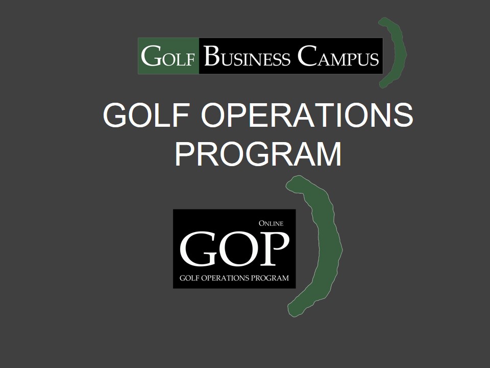 GOLF BUSINESS CAMPUS COMMUNITY NUEVA CONVOCATORIA DE GOLF OPERATIONS PROGRAM