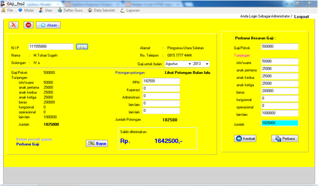 Software gaji gratis online Software gaji gratis online