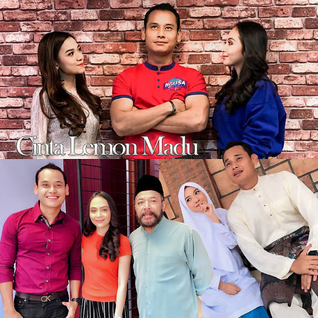 Drama Cinta Lemon Madu Lakonan Aidil Aziz Ruhainies Riena Diana Keli Merah