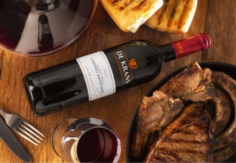 De Krans Basket Press Sauvignon 2017 drinkable and