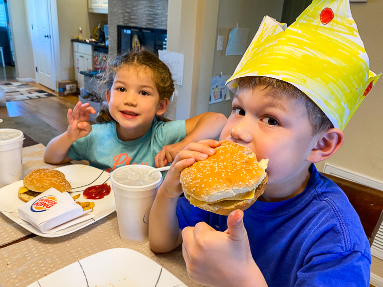 Tales of the Flowers Making Burger King at Home!