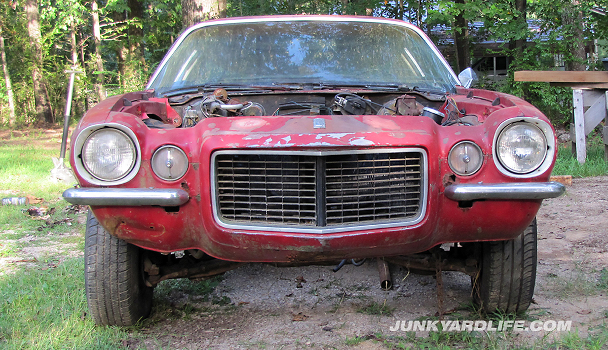 Junkyard Life: Classic Cars, Muscle Cars, Barn finds, Hot rods and part  news: 1970 Camaro Rally Sport: Son delivers Dad a time machine