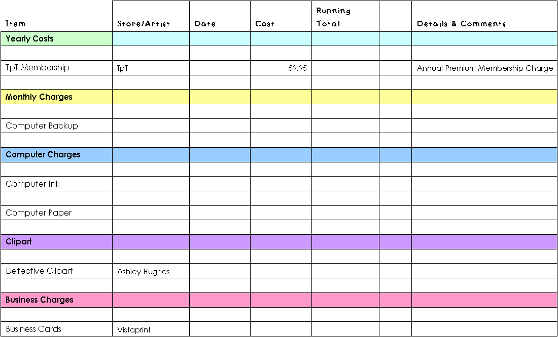 free clip art excel spreadsheet - photo #14