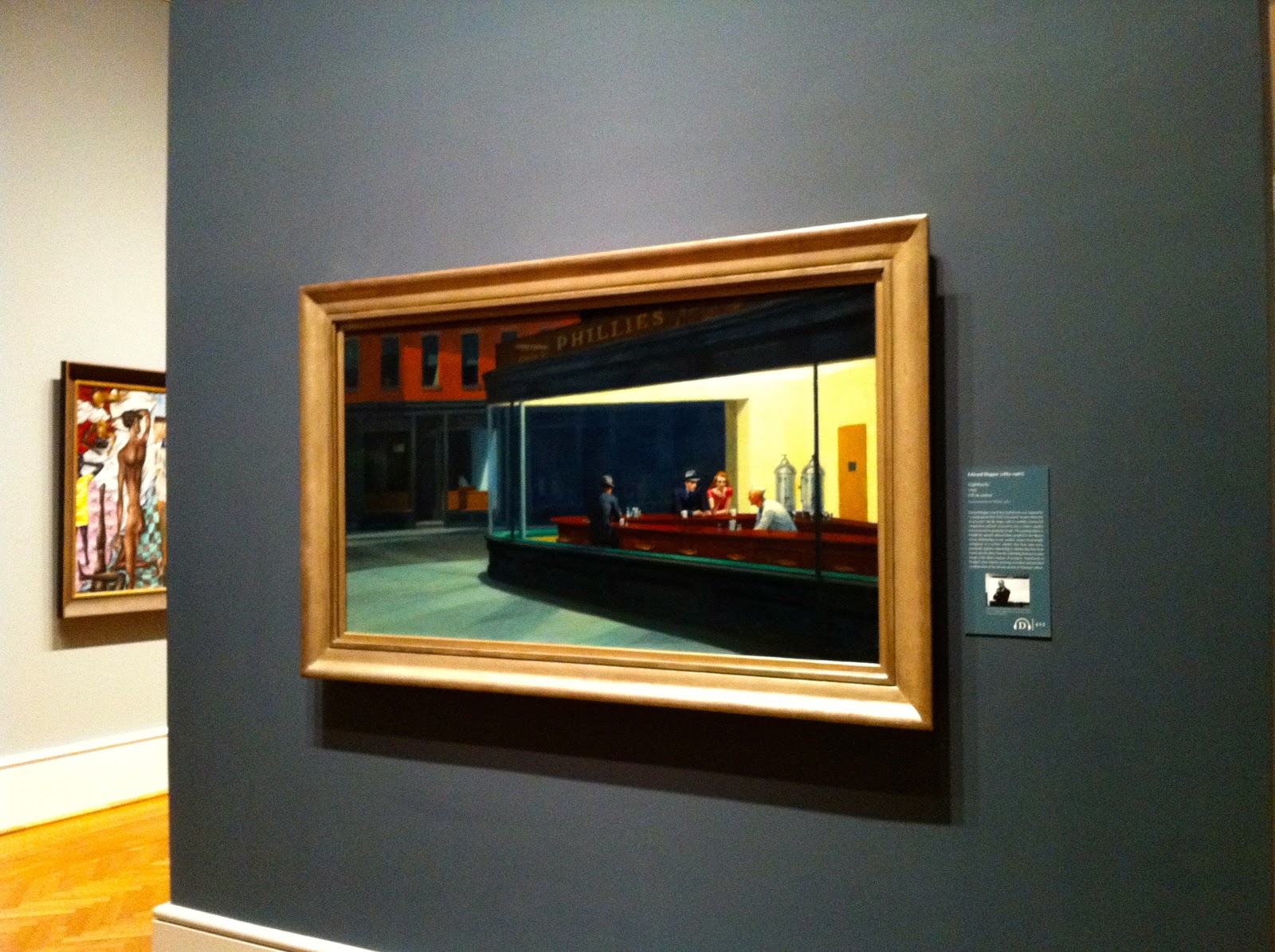 what pops saw today Nighthawks by Edward Hopper, The Art Institute of