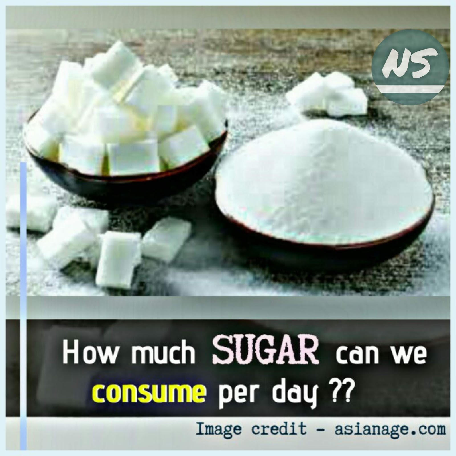 Natural solutions 2.0 HOW MUCH SUGAR SHOULD WE EAT PER DAY
