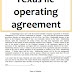 texas llc operating agreement 